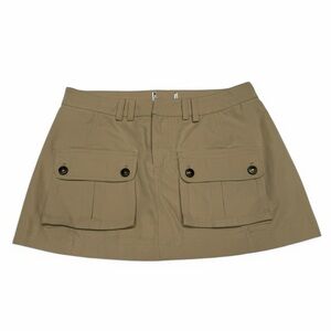 princess polly tan double pocket mini skirt ♡
